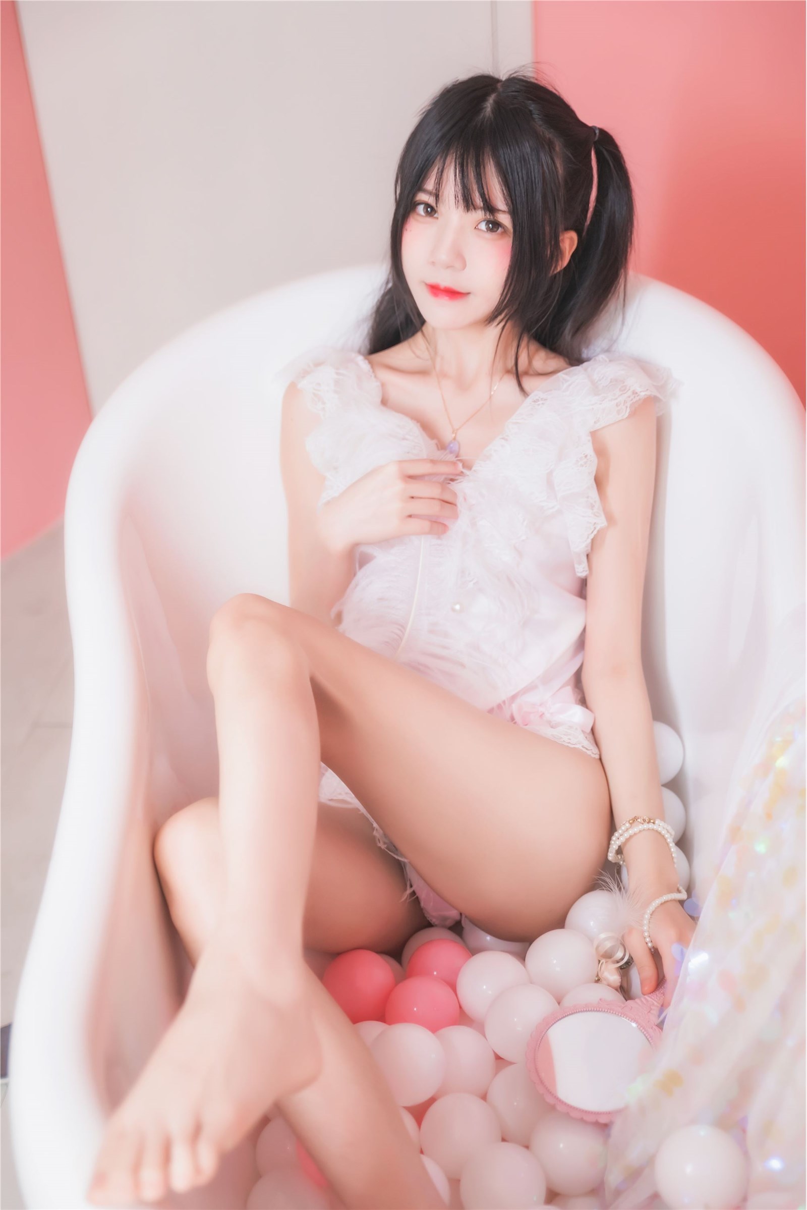 桜 Peach Meow NO.16 Hibernation Pink Bathtub(54)